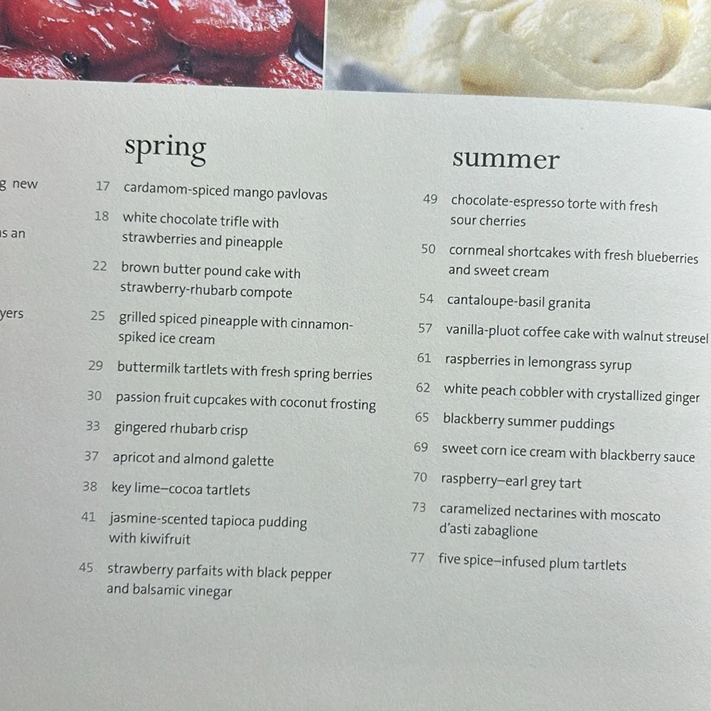 Williams Sonoma New Flavors for Desserts cookbook